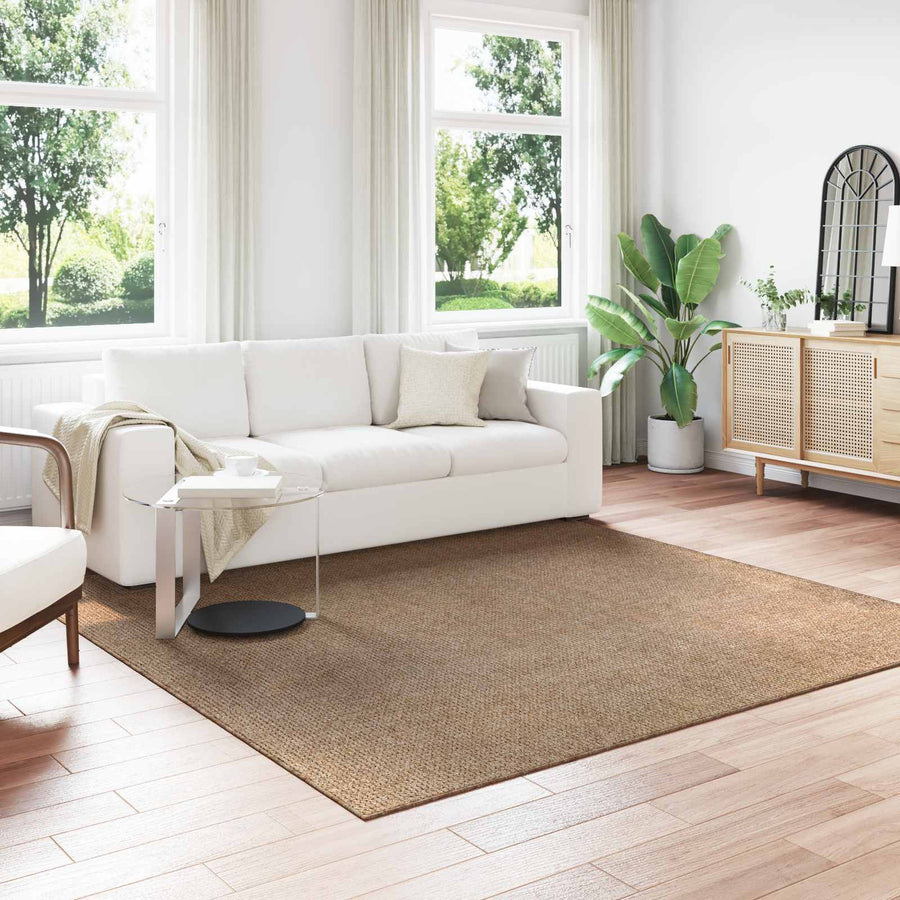 Vloerkleden Vierkant Naturel 240 x 240 cm