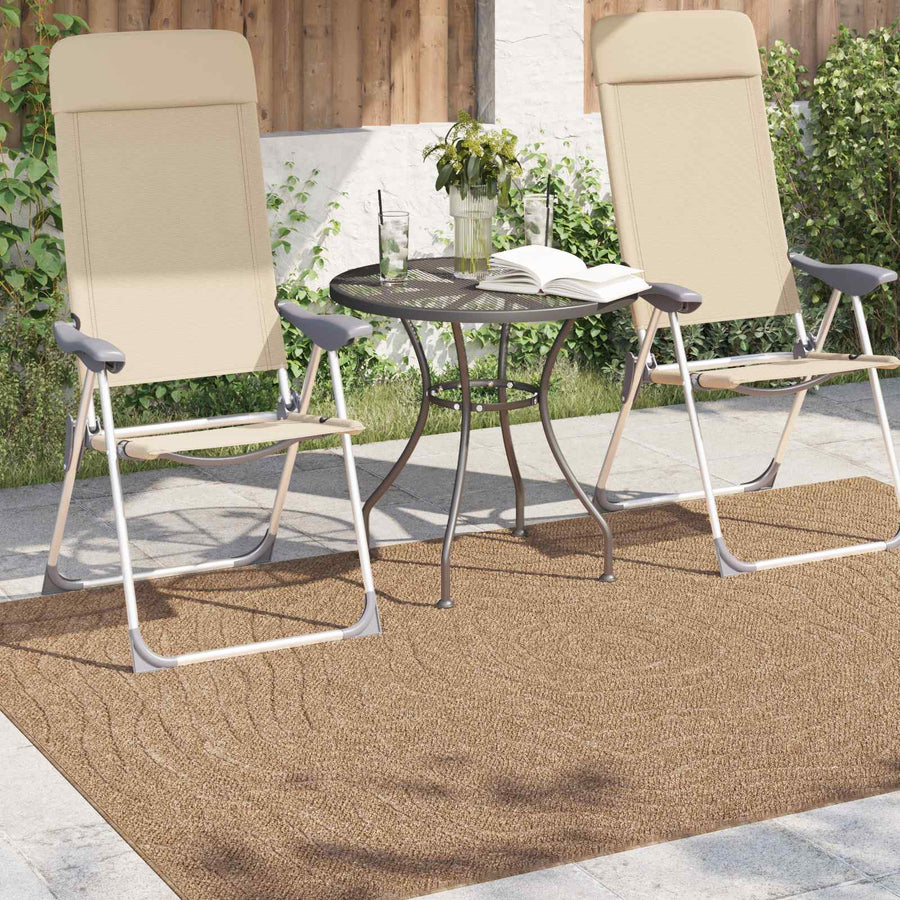Vloerkleden Moiré Rechthoekig Naturel 200 x 140 cm