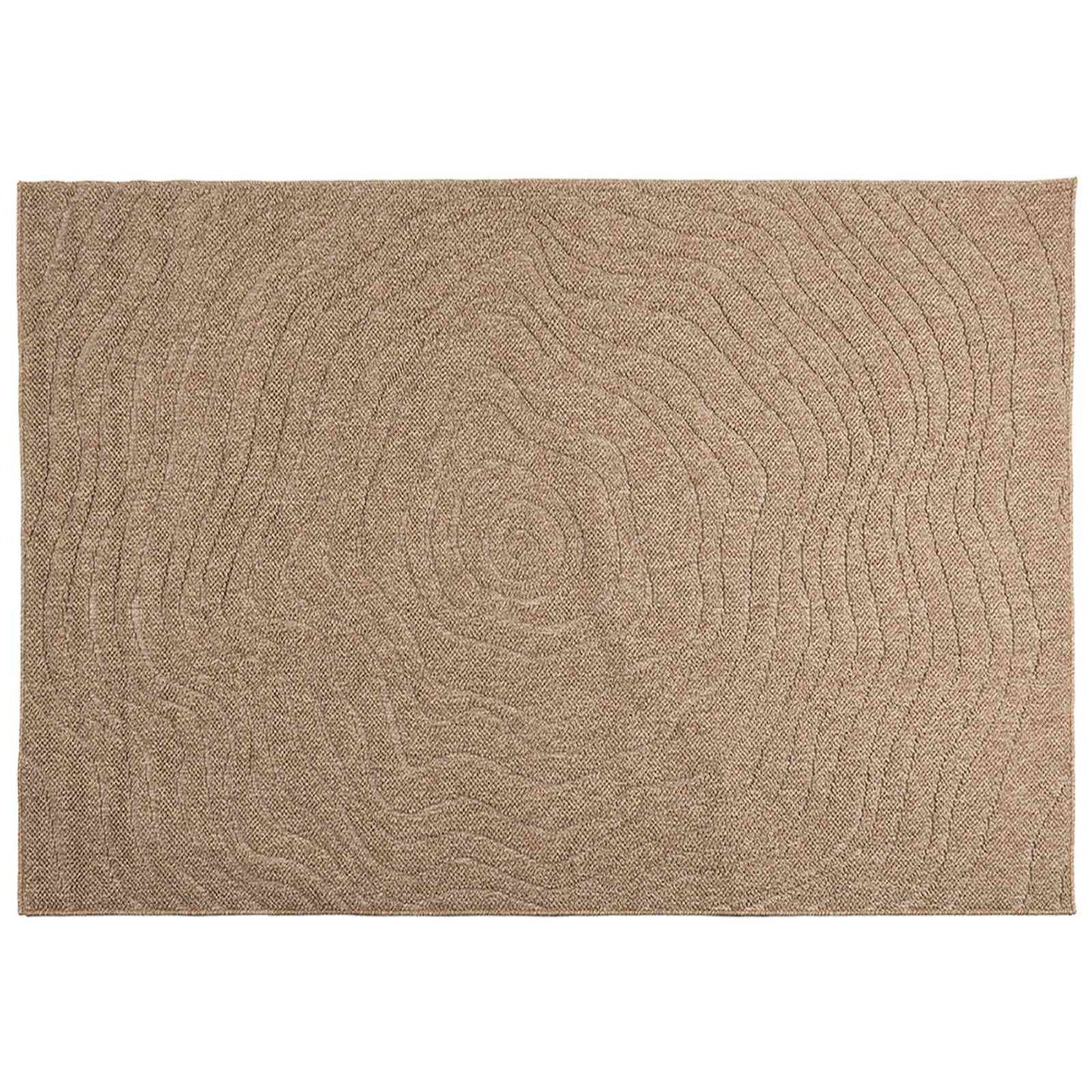 Vloerkleden Moiré Rechthoekig Naturel 230 x 160 cm