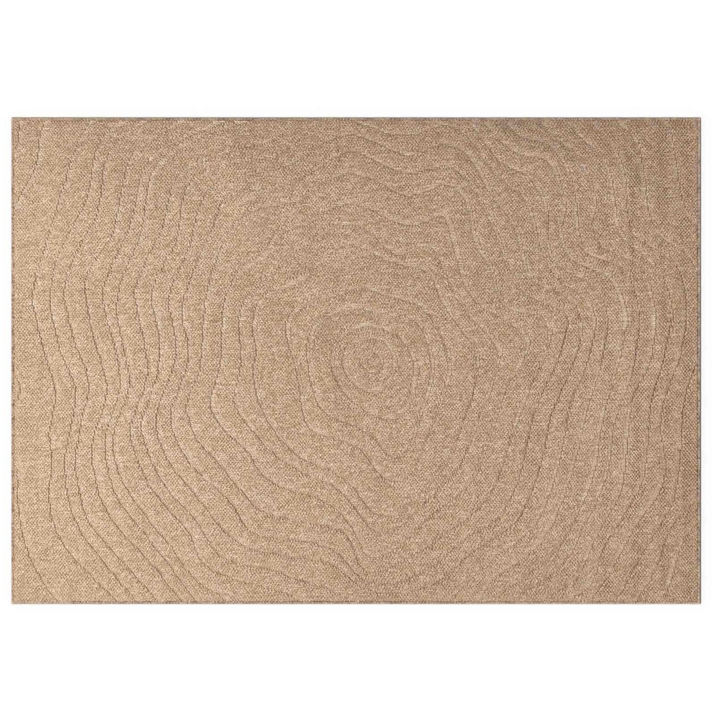 Vloerkleden Moiré Rechthoekig Naturel 280 x 200 cm