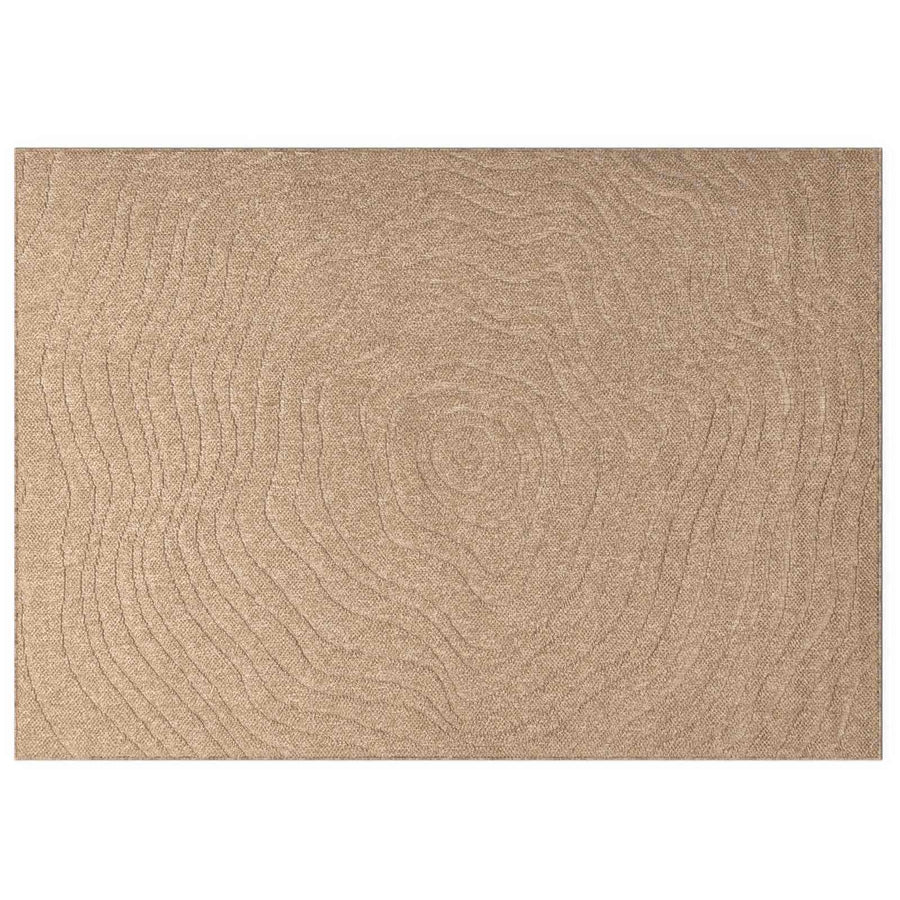 Vloerkleden Moiré Rechthoekig Naturel 340 x 240 cm
