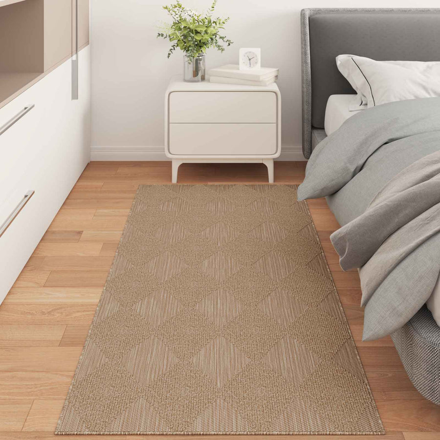 Vloerkleden Rechthoekig Naturel 150 x 80 cm