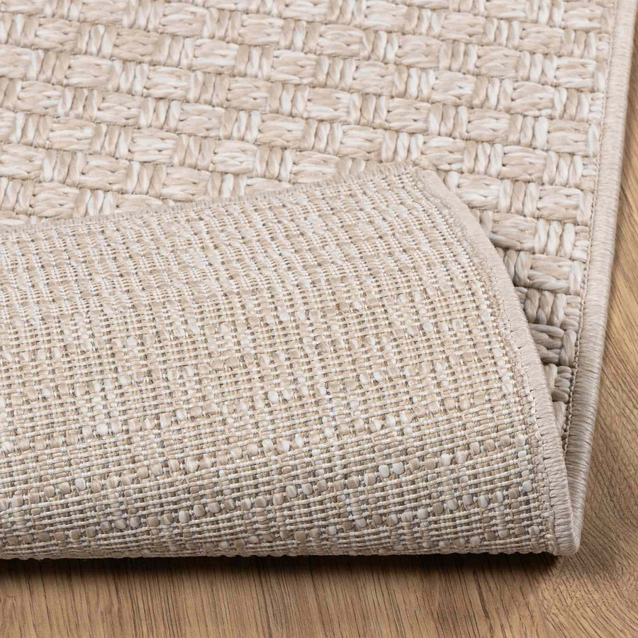 Vloerkleden Vierkant Crème 200 x 200 cm