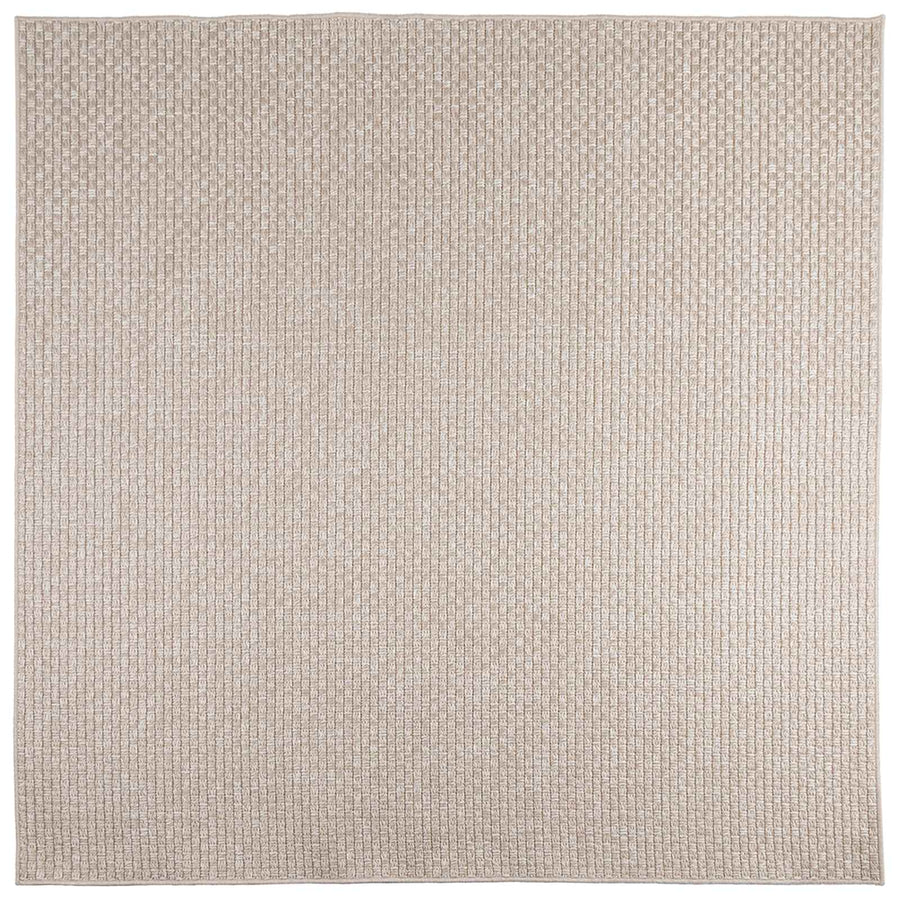 Vloerkleden Vierkant Crème 200 x 200 cm