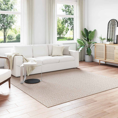 Vloerkleden Vierkant Crème 240 x 240 cm