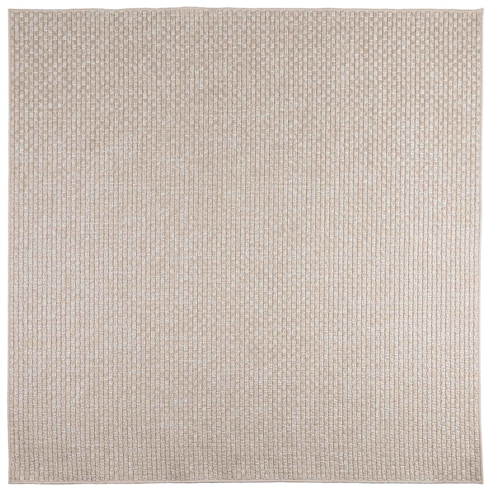 Vloerkleden Vierkant Crème 240 x 240 cm