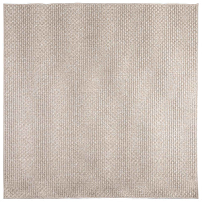 Vloerkleden Vierkant Crème 240 x 240 cm