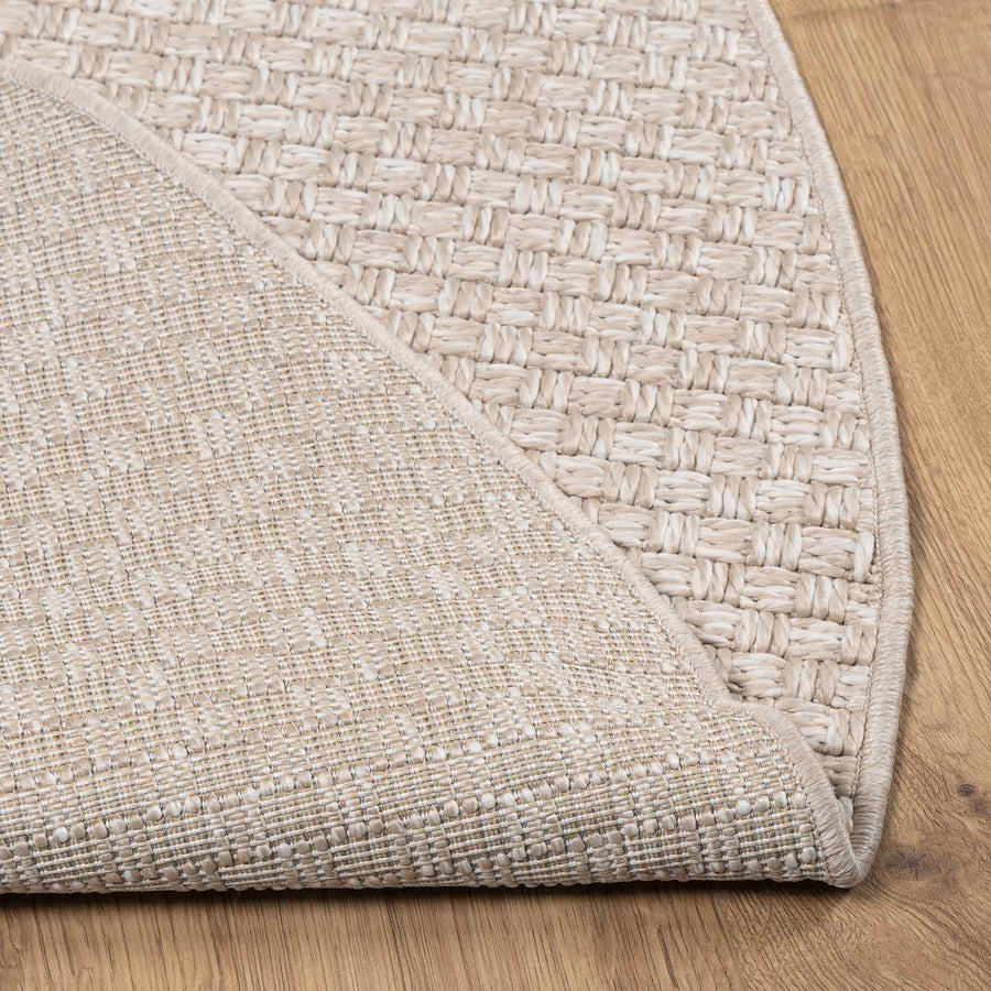 Vloerkleden Rond Crème Ø 120 CM