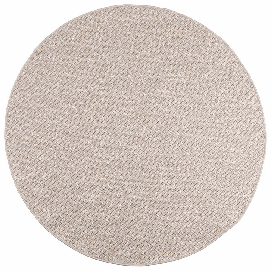 Vloerkleden Rond Crème Ø 120 CM