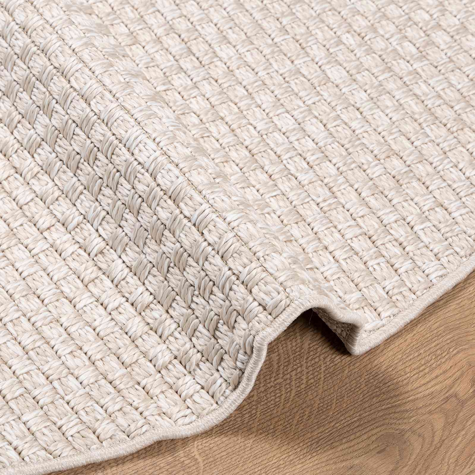 Vloerkleden Rond Crème Ø 160 CM