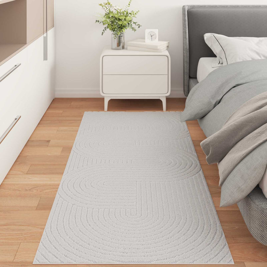 Vloerkleden Rechthoekig Crème 150 x 80 cm