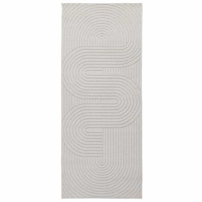 Vloerkleden Rechthoekig Crème 200 x 80 cm