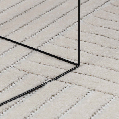 Vloerkleden Rechthoekig Crème 170 x 120 cm