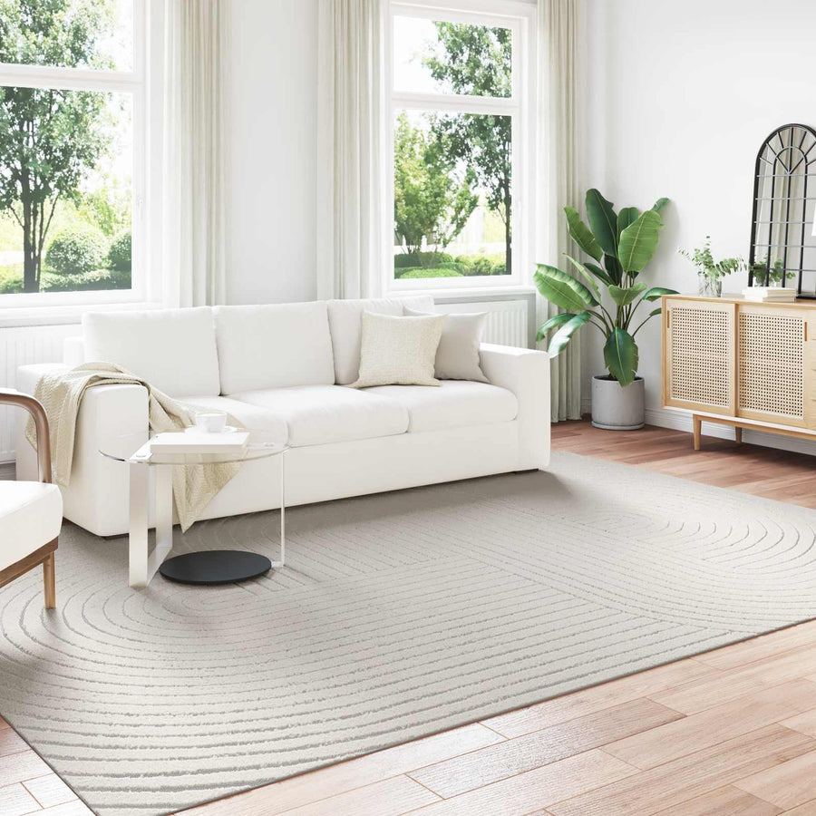 Vloerkleden Rechthoekig Crème 340 x 240 cm