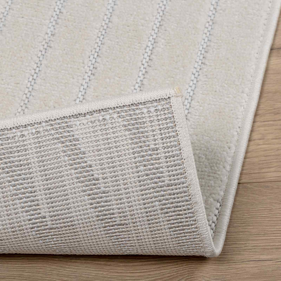 Vloerkleden Vierkant Crème 200 x 200 cm