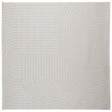 Vloerkleden Vierkant Crème 240 x 240 cm
