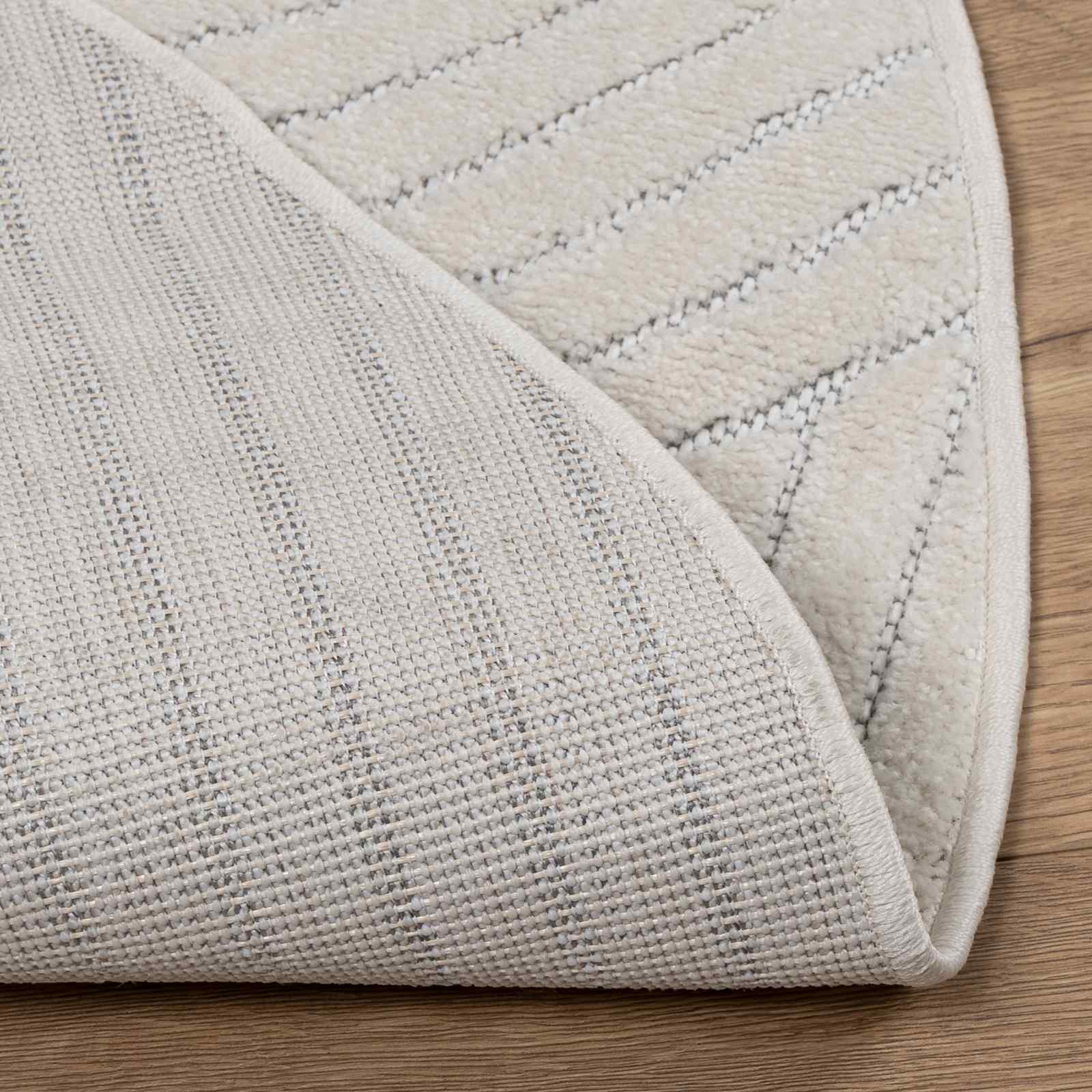 Vloerkleden Rond Crème Ø 160 CM