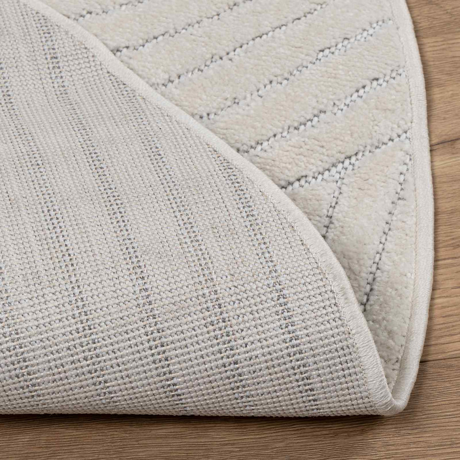 Vloerkleden Rond Crème Ø 160 CM