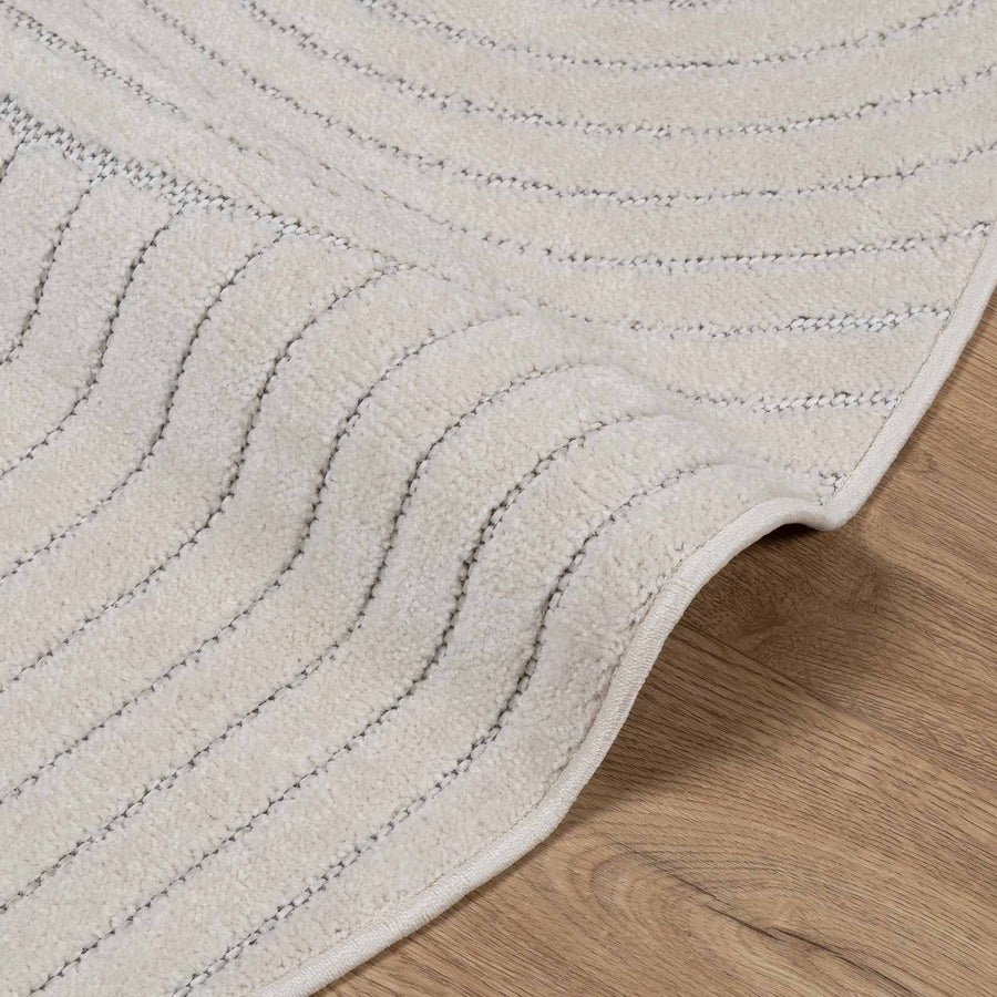 Vloerkleden Rond Crème Ø 200 CM