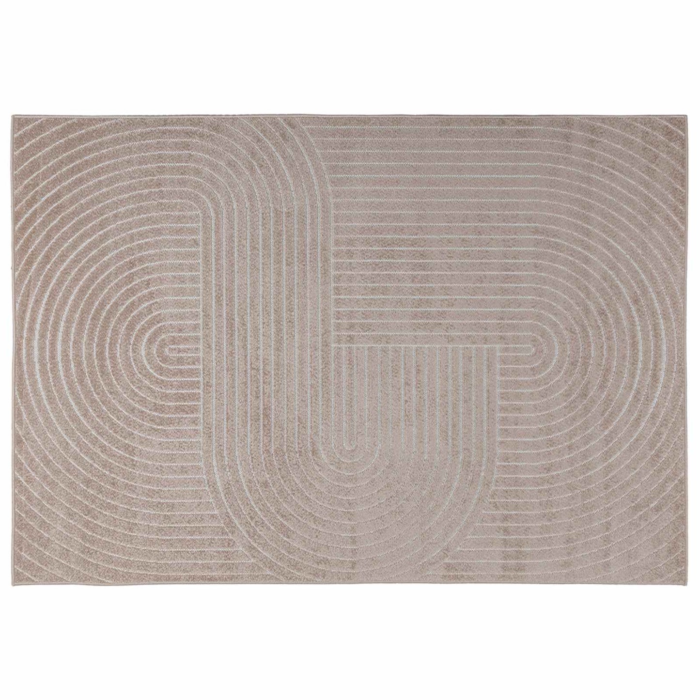 Vloerkleden Rechthoekig Beige 170 x 120 cm