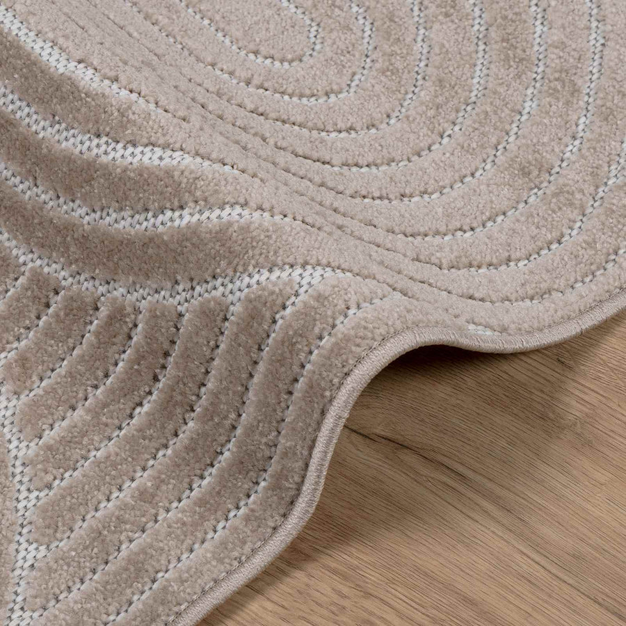 Vloerkleden Rechthoekig Beige 280 x 200 cm