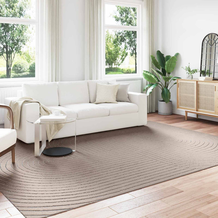 Vloerkleden Rechthoekig Beige 280 x 200 cm
