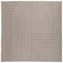 Vloerkleden Vierkant Beige 200 x 200 cm