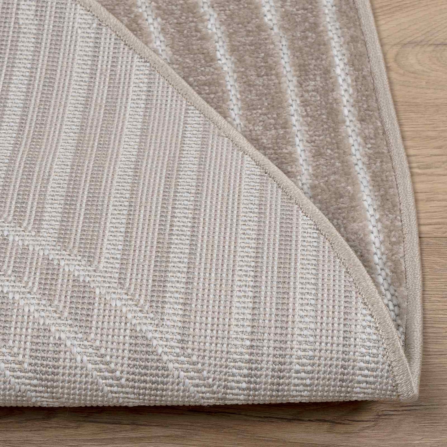 Vloerkleden Rond Beige Ø 120 CM