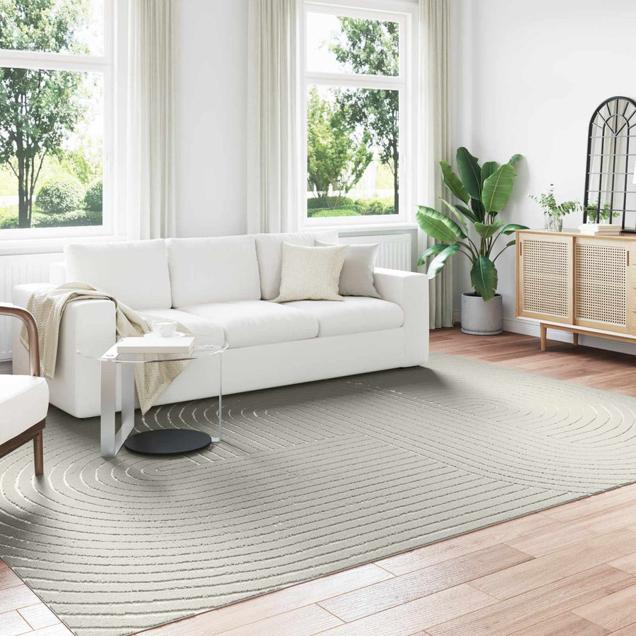 Vloerkleden Rechthoekig HUARTE Groen 340 x 240 cm Polyester