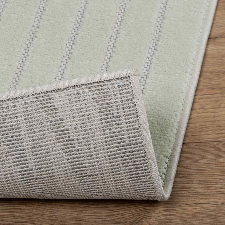 Vloerkleden Vierkant HUARTE Groen 120 x 120 cm Polyester