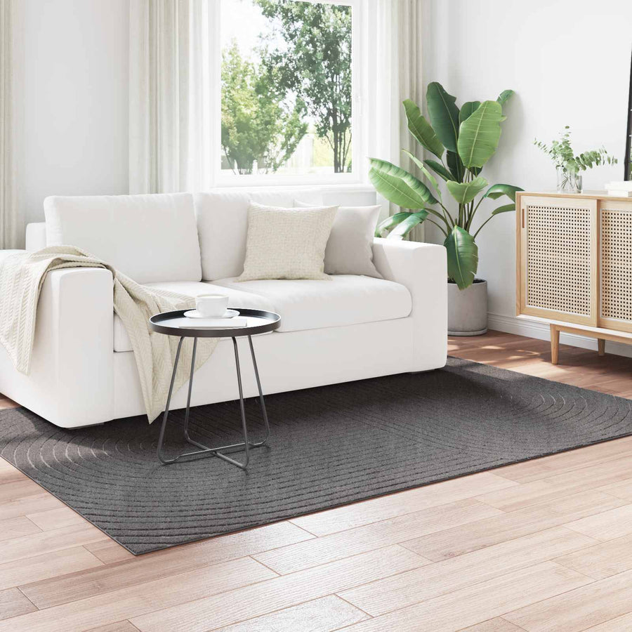 Vloerkleden Rechthoekig Antraciet 170 x 120 cm