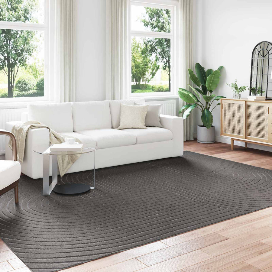 Vloerkleden Rechthoekig Antraciet 280 x 200 cm