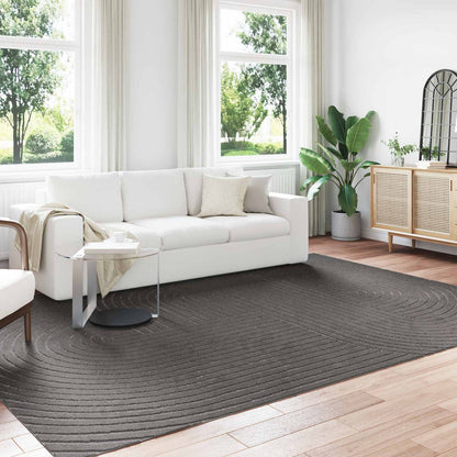 Vloerkleden Rechthoekig Antraciet 340 x 240 cm