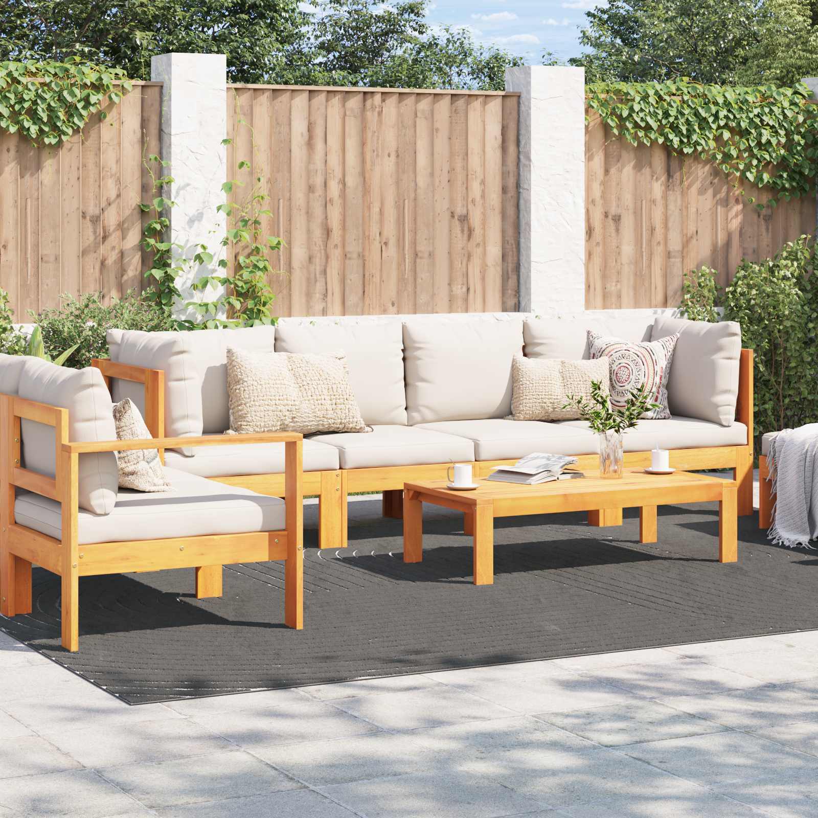 Vloerkleden Rechthoekig Antraciet 340 x 240 cm