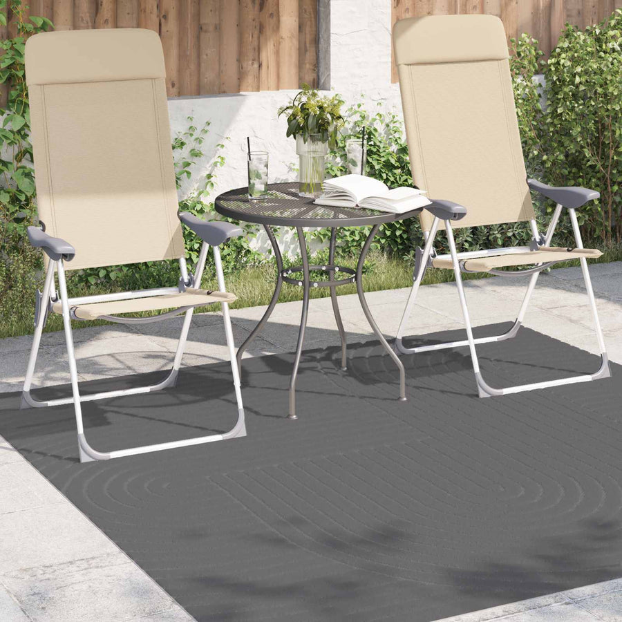 Vloerkleden Vierkant Antraciet 200 x 200 cm