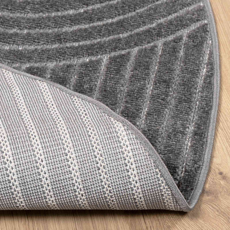Vloerkleden Rond Antraciet Ø 120 CM