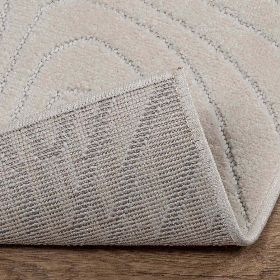 Vloerkleden Rechthoekig Crème 200 x 80 cm