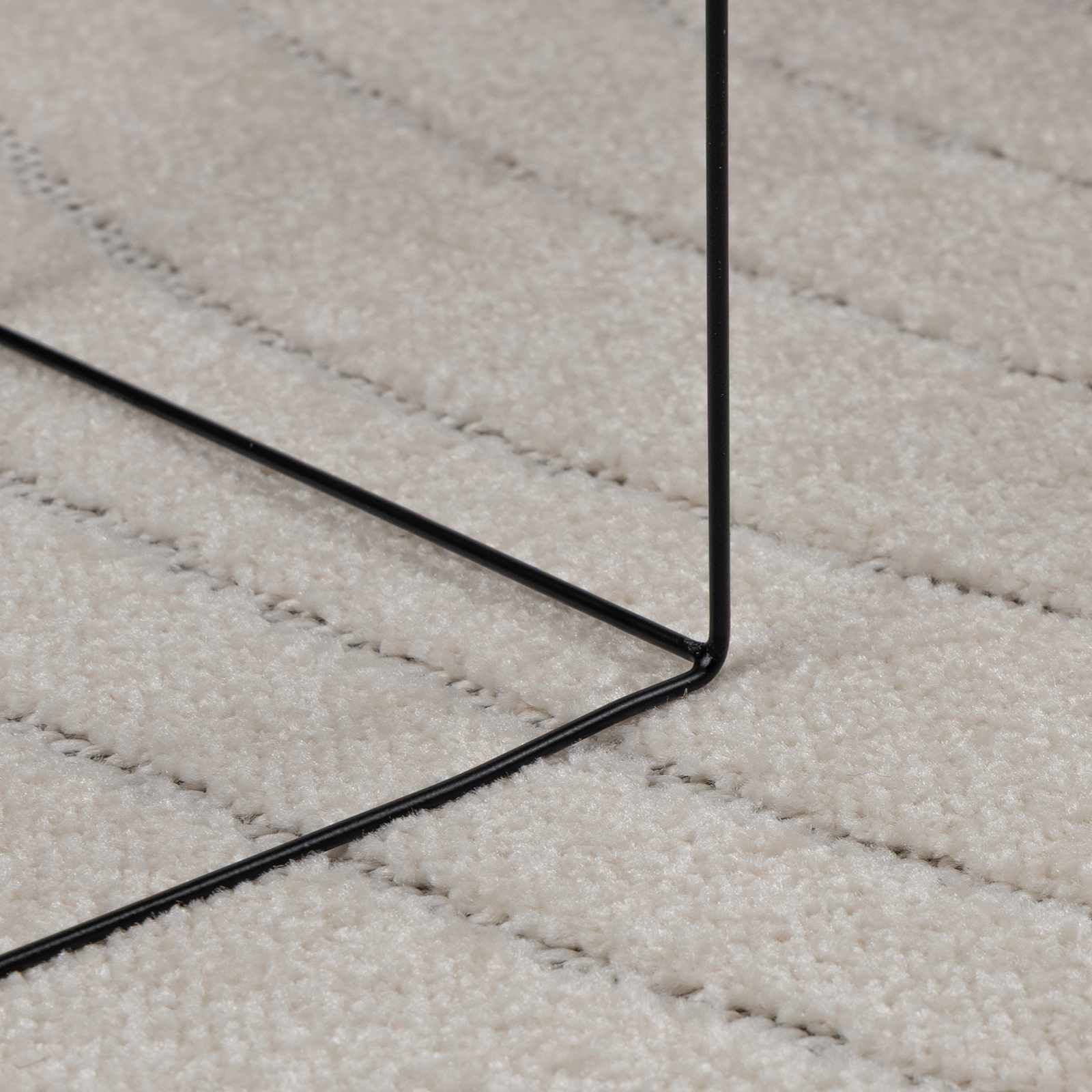Vloerkleden Rechthoekig Crème 200 x 140 cm