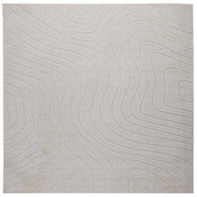 Vloerkleden Vierkant Crème 200 x 200 cm