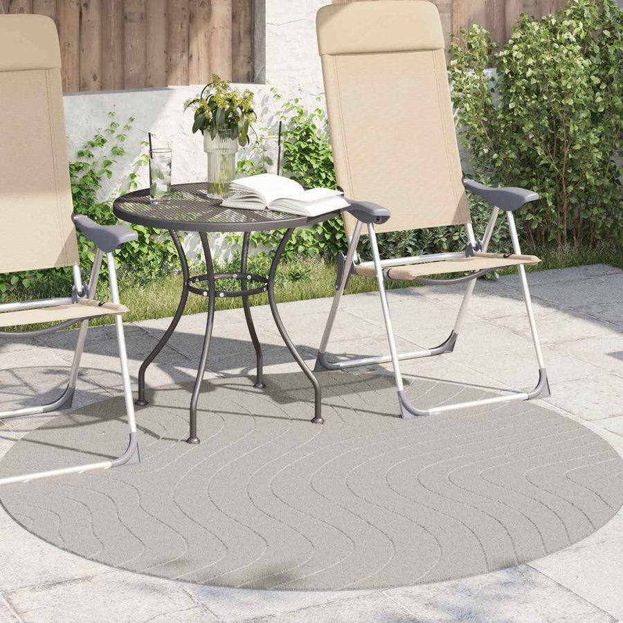 Vloerkleden Rond Crème Ø 160 CM
