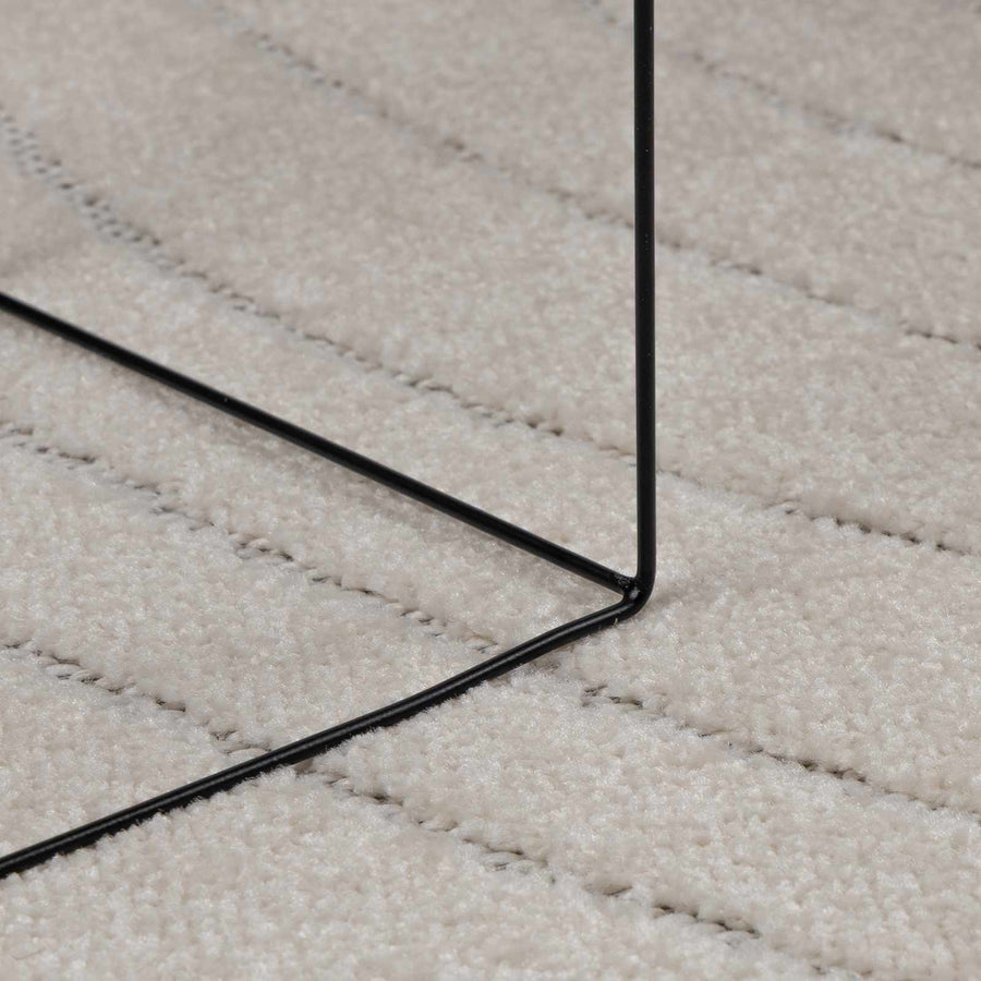 Vloerkleden Rond Crème Ø 200 CM