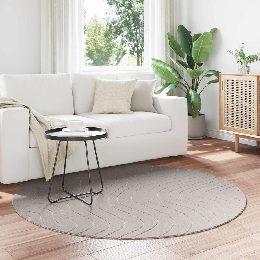 Vloerkleden Rond Crème Ø 200 CM