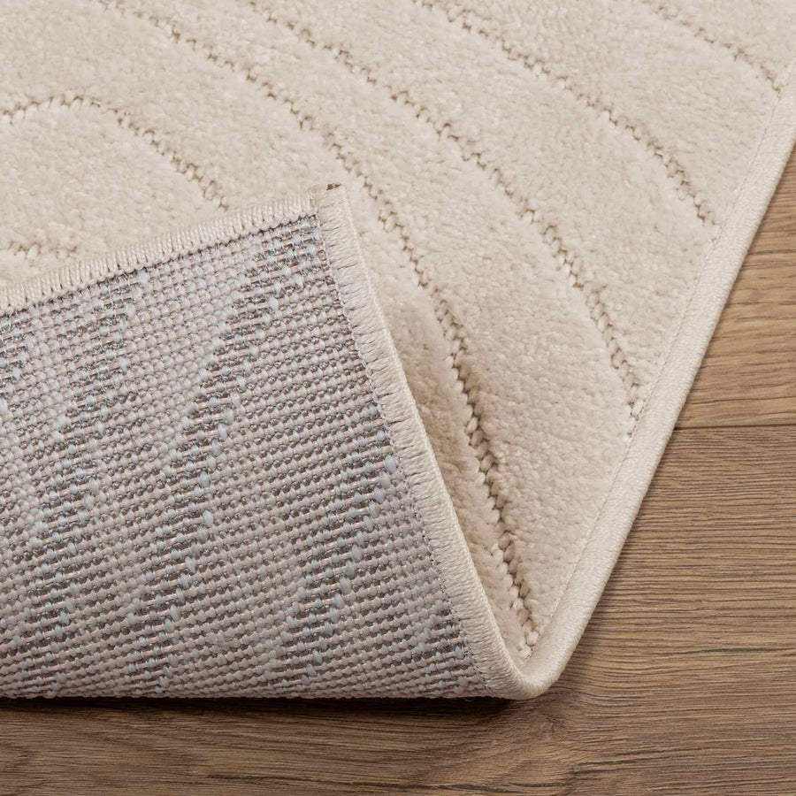 Vloerkleden Rechthoekig HUARTE Beige 200 x 140 cm Polyester