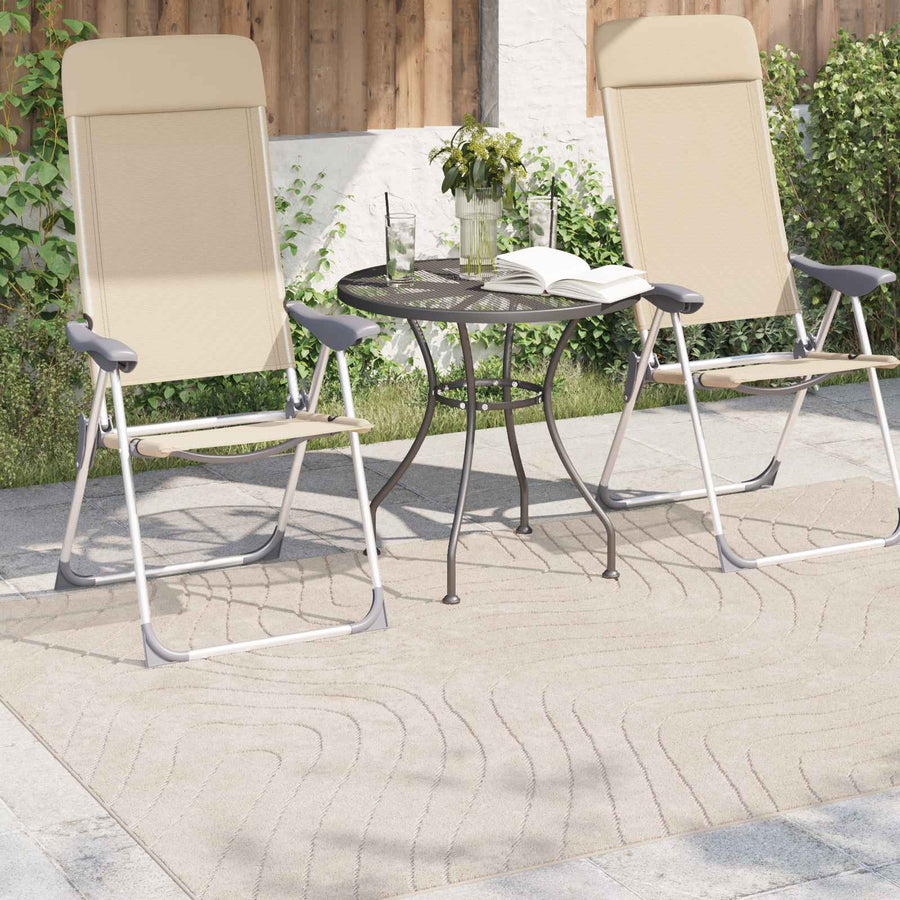 Vloerkleden Rechthoekig HUARTE Beige 200 x 140 cm Polyester