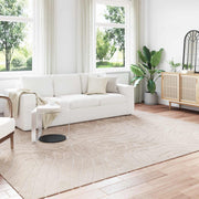 Vloerkleed 280x200 cm polyester beige