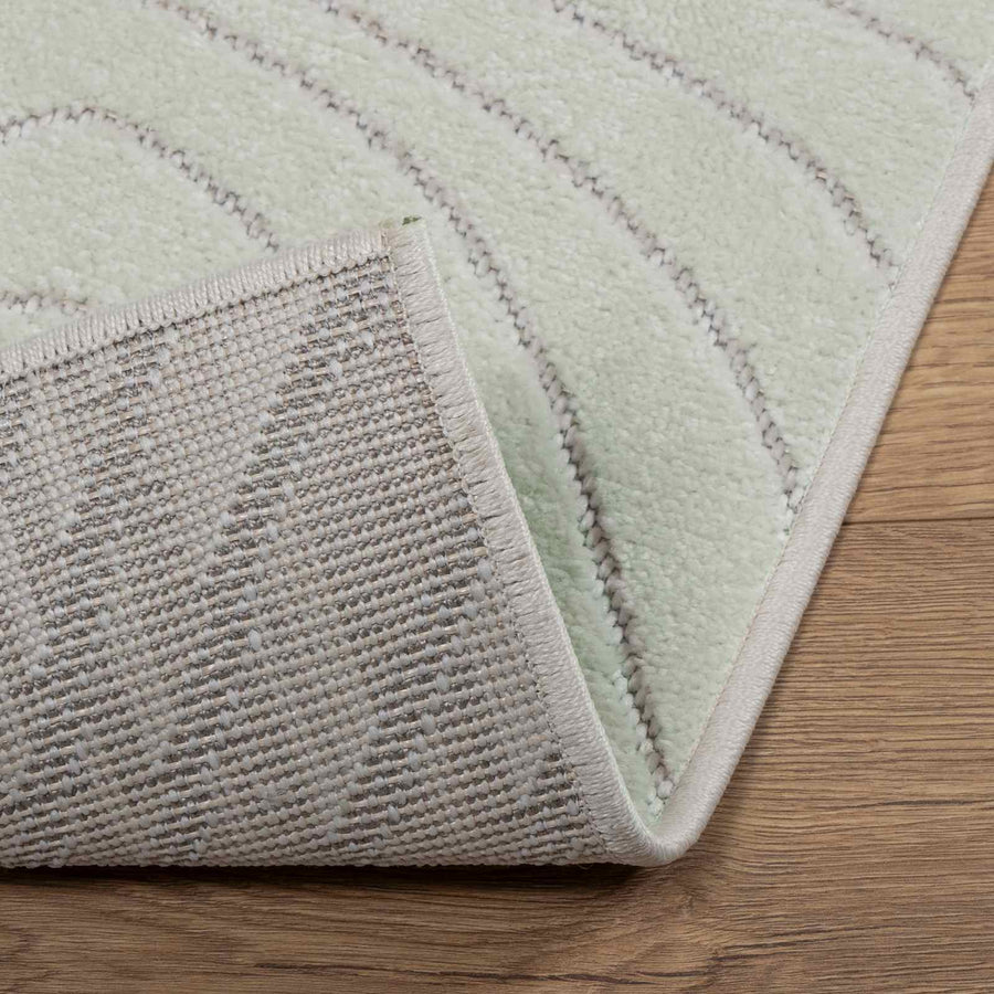 Vloerkleden Rechthoekig HUARTE Groen 150 x 80 cm Polyester