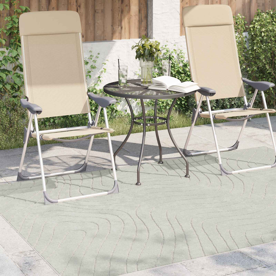 Vloerkleden Rechthoekig HUARTE Groen 200 x 140 cm Polyester
