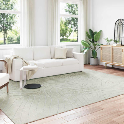 Vloerkleden Rechthoekig HUARTE Groen 280 x 200 cm Polyester