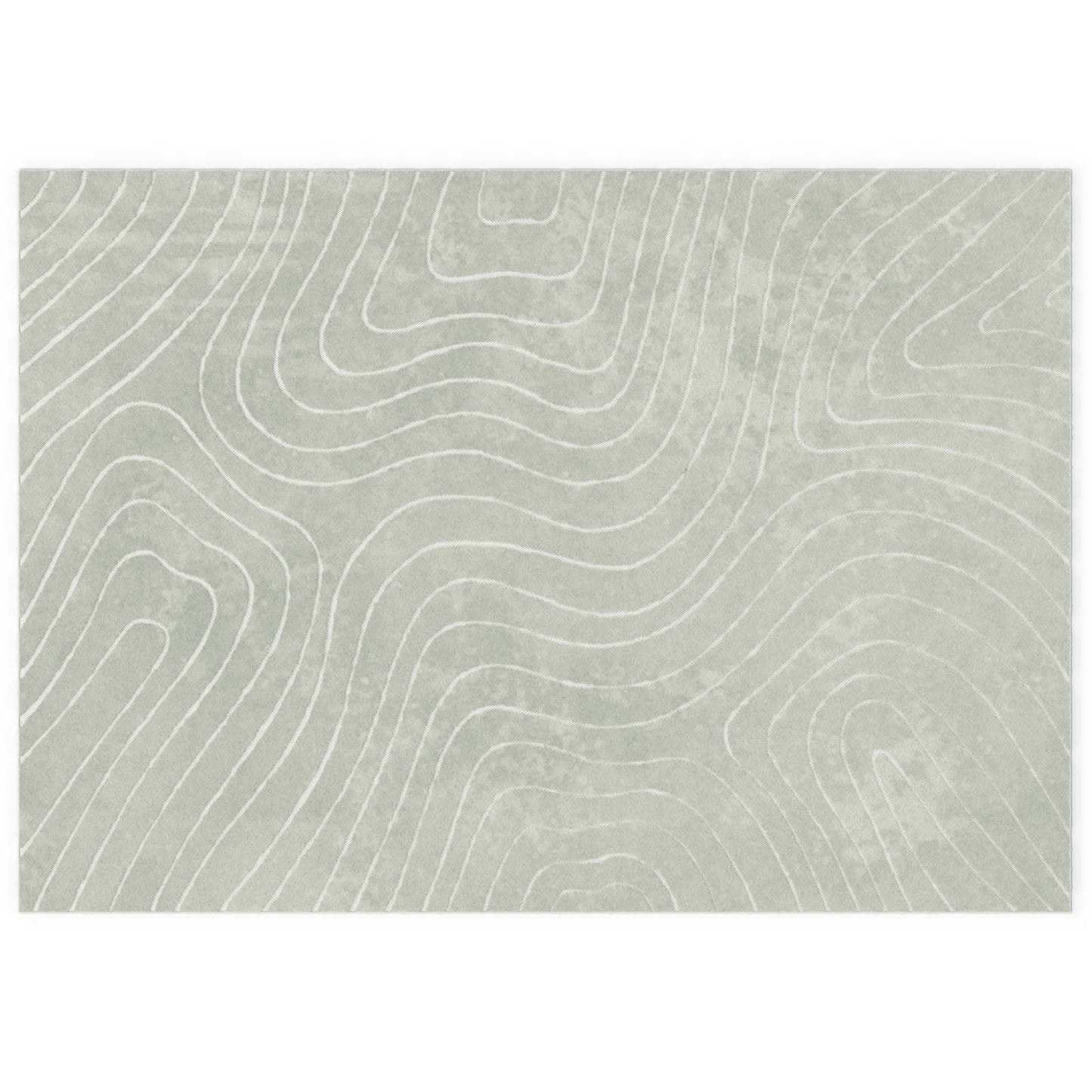 Vloerkleden Rechthoekig HUARTE Groen 280 x 200 cm Polyester