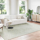 Rugs Rectangular PALMERAS Green 340 x 240 cm Polyester
